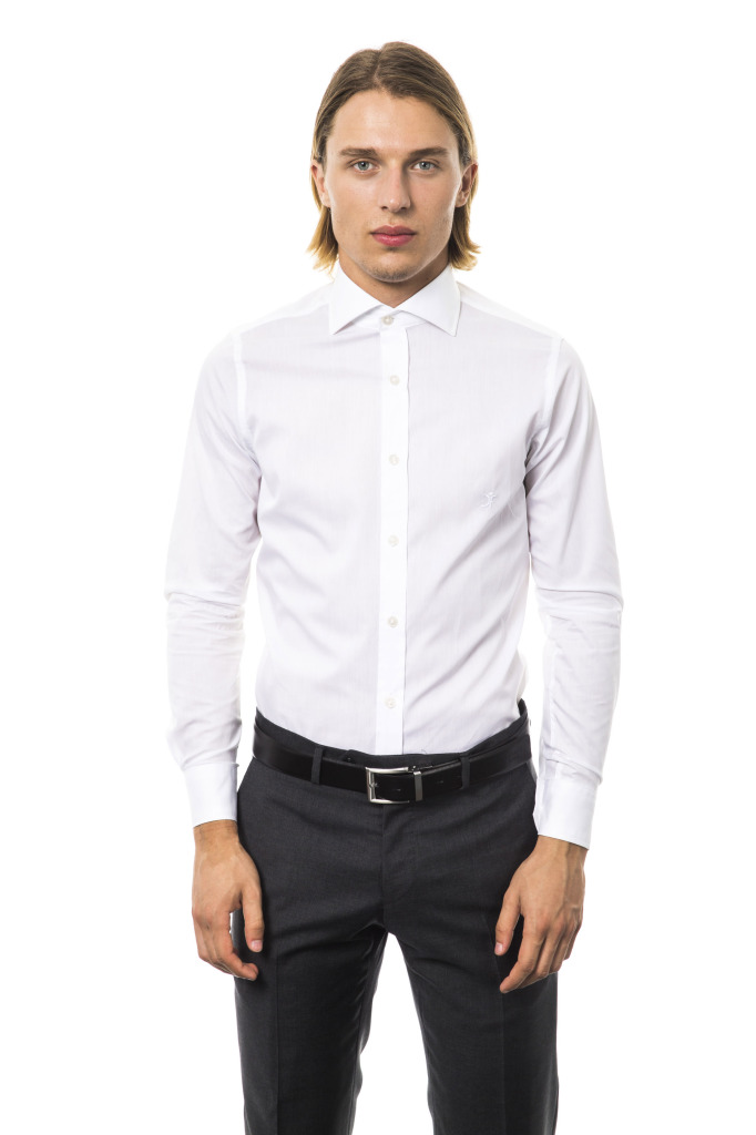 Camicia Capri Collo Francese Bianco